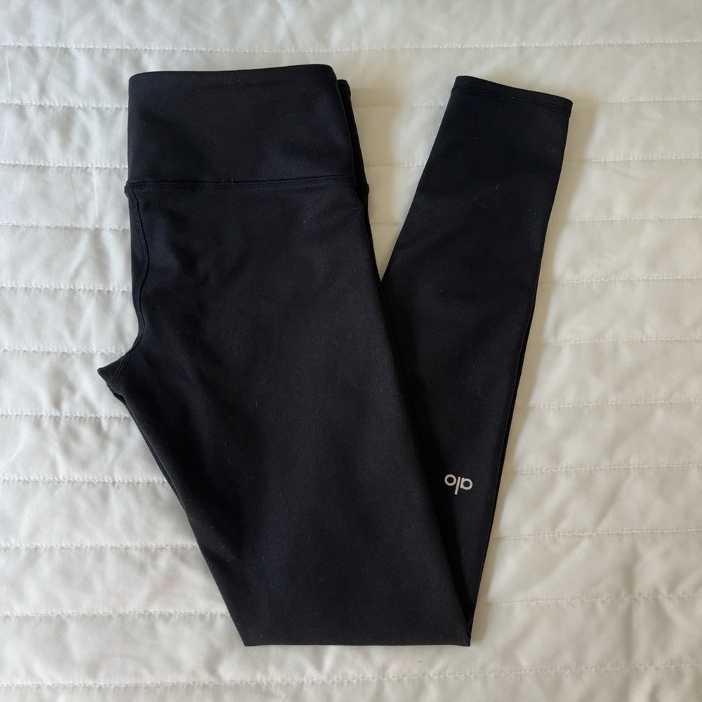 ALO Yoga Airbrush Low Rise Leggings Signature Sculpt